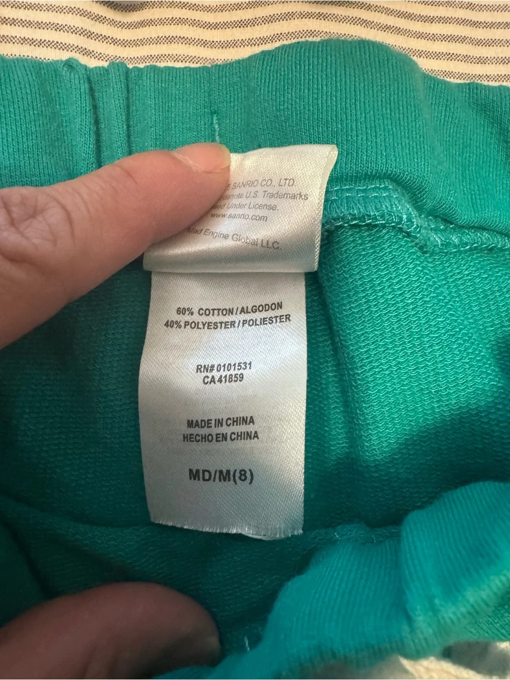 GAP White & Teal Kids Pull-On Shorts Set
